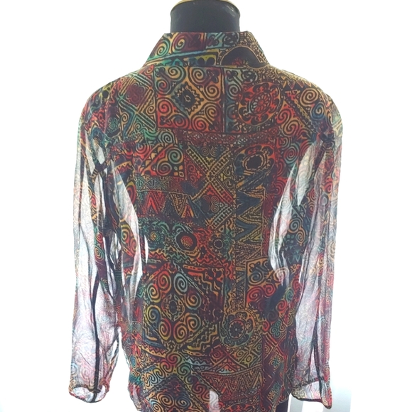 Chicos silk blouse. Size 2 - Picture 4 of 7